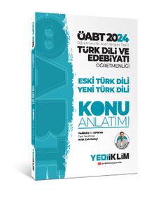 2024 ÖABT Türk Dili ve Edebiyatı Öğretmenliği Eski Türk Dili Yeni Türk Dili Konu Anlatımı