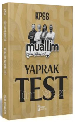 2024 KPSS Muallim Eğitim Bilimleri Tüm Dersler Yaprak Test