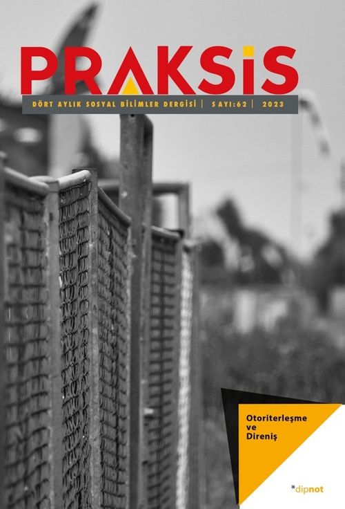 Praksis Üç Aylık Sosyal Bilimler Dergisi Sayı:62