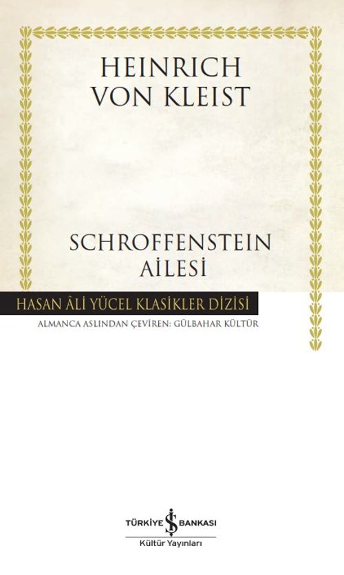 Schroffenstein Ailesi (Ciltli)