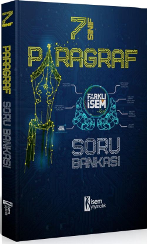 2024 Farklı İsem 7. Sınıf Paragraf Soru Bankası + 5 Deneme