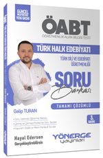 2023 ÖABT Türk Dili ve Edebiyatı Öğretmenliği Türk Halk Edebiyatı Soru Bankası Çözümlü 