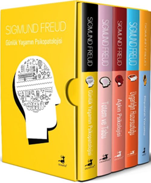 Sigmund Freud  (5 Kitap Kutulu Set) 3