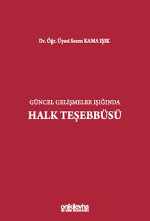 Güncel Gelişmeler Işığında Halk Teşebbüsü