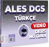 2024 ALES DGS T&uuml;rk&ccedil;e Video Ders Notları