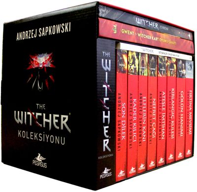 The Witcher Serisi Kutulu Özel Set (8 Kitap) (Andrzej Sapkowski