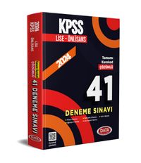 2024 KPSS Lise Ön Lisans 41 Deneme Sınavı 