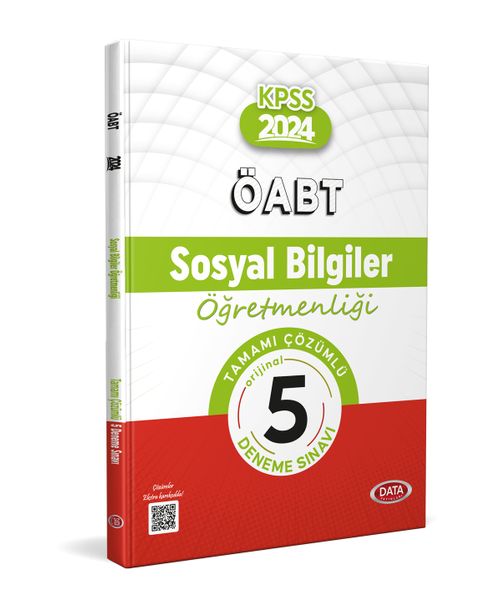 ÖABT Sosyal Bilgiler Öğretmenliği Tamamı Çözümlü 5 Deneme Sınavı 