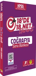 KPSS Coğrafya 18'de 18 Net Soru Bankası