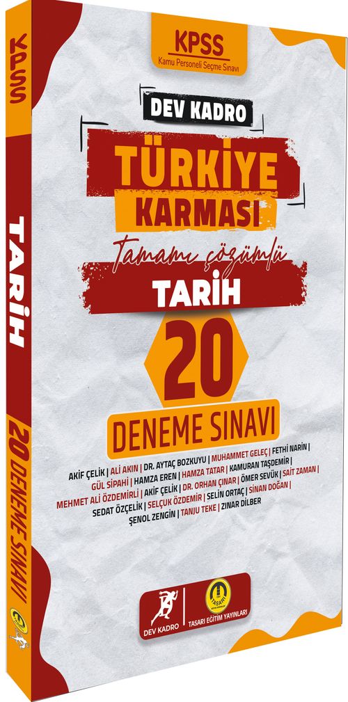 KPSS Dev Kadro Türkiye Karması Tarih 20 Deneme