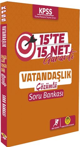 KPSS Vatandaşlık 15'te 15 Net Soru Bankası