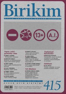 Birikim Dergisi Sayı:415 Kasım 2023
