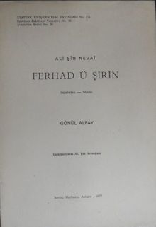 Ali Şir Nevai – Ferhad ü Şirin / 6-C-14