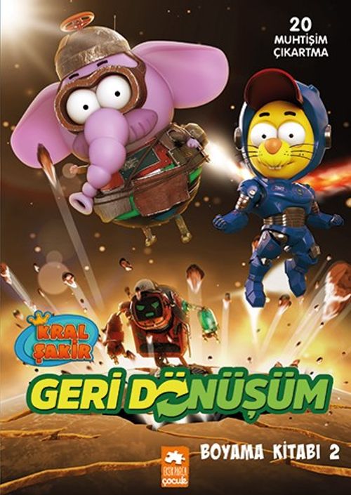 Kral Şakir Geridönüşüm Boyama Kitabı 2