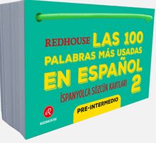 Las 100 Palabras Mas Usadas En Espanol 2 (Redhouse İspanyolca Sözcük Kartları)