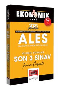 2023 ALES Ekonomik Seri Çıkmış Son 3 Sınav Soruları Tamamı Çözümlü (20 Ağustos 2023 Sınavı Dahil)