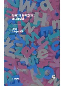 Türkiye Türkçesi 1 & Sesbilgisi