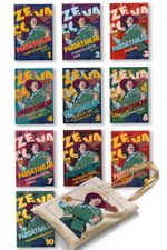Pardayanlar Seti (Sert Kapak 10 Kitap Takım)  (Özel Baskılı Çanta Hediyeli)