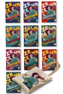 Pardayanlar Seti (Sert Kapak 10 Kitap Takım)  (Özel Baskılı Çanta Hediyeli)