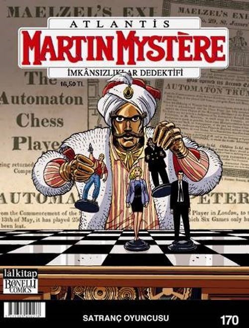 Martin Mystere İmkansızlıklar Dedektifi Sayı:170 / Satranç Oyuncusu