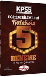 2023 KPSS Eğitim Bilimleri Kateksis Çözümlü 5 Deneme