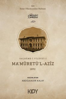 Salname-i Vilayet-i Ma'mûretü'l-Azîz 1892