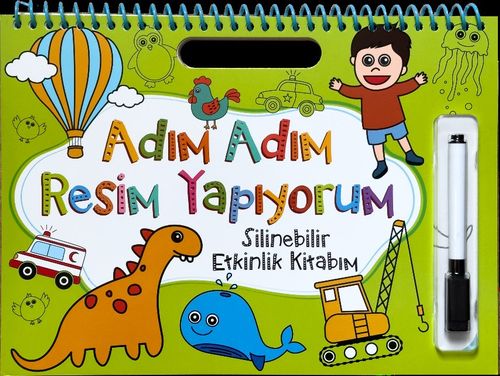 Adım Adım Resim Yapıyorum (Yeşil)