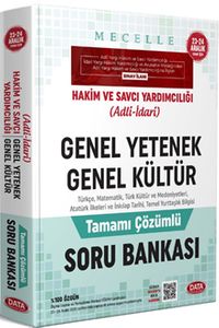 Mecelle Hakim Ve Savcı Yardımcılığı (Adli-İdari) Genel Yetenek - Genel Kültür Soru Bankası