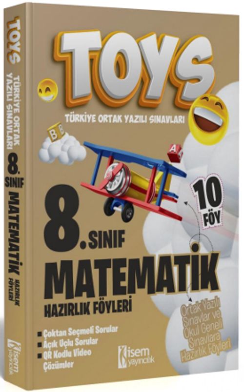 2024 İsem Toys 8. Sınıf Matematik Hazırlık Föyleri