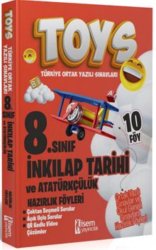 2024 İsem Toys 8. Sınıf İnkılap Tarihi ve Atatürkçülük Hazırlık Föyleri