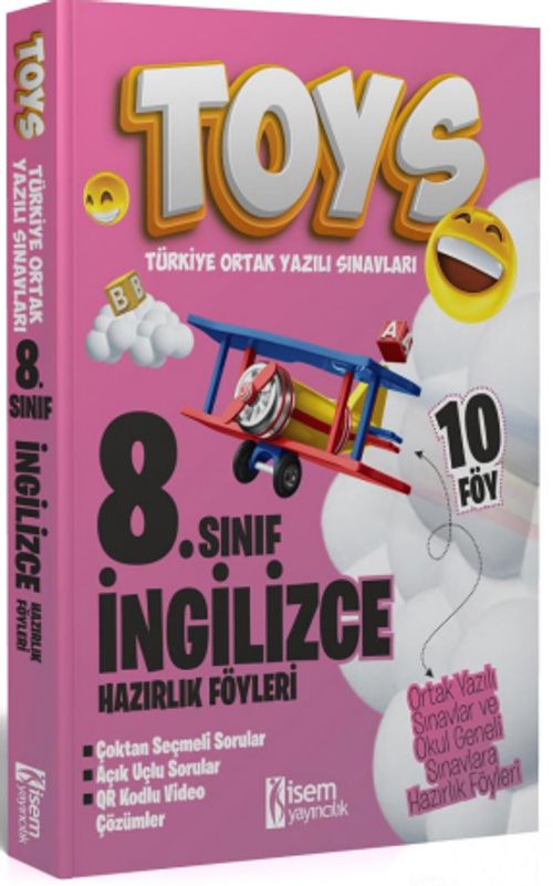 2024 İsem Toys 8. Sınıf İngilizce Hazırlık Föyleri