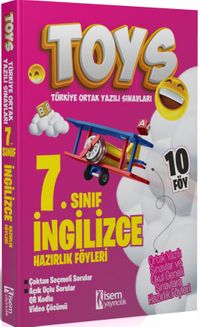 2024 İsem Toys 7. Sınıf İngilizce Hazırlık Föyleri