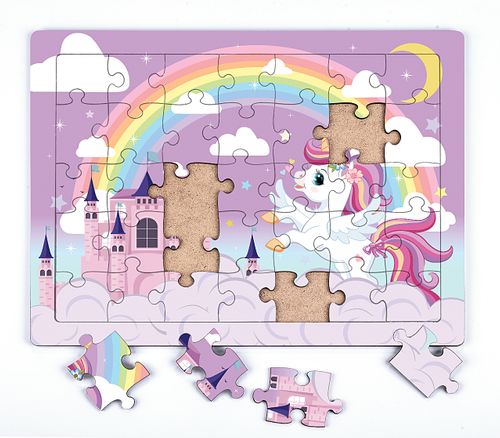 Unicorn Şato Ahşap Puzzle 35 Parça (XXXV-50) - Fiyatı, Yorumları