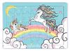 Unicorn Renkli Yeleler Ahşap Puzzle 35 Parça (XXXV-48)