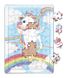 Unicorn ve Gökkuşağı Ahşap Puzzle 54 Parça (LIV-49) </span>