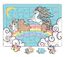 Unicorn Renkli Yeleler Ahşap Puzzle 54 Parça (LIV-48) </span>