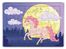 Unicorn Ay Işığı Ahşap Puzzle 54 Parça (LIV-46)	
