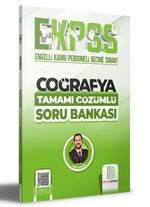 2024 EKPSS Coğrafya Tamamı Çözümlü Soru Bankası