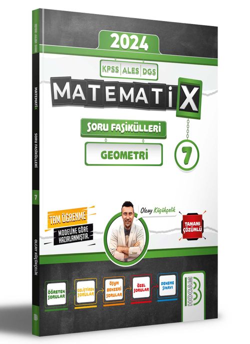 2024 KPSS ALES DGS Matematix Soru Fasikülleri 7 (Olcay Küçükçelik