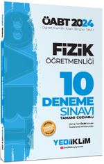 2024 ÖABT Fizik Öğretmenliği Tamamı Çözümlü 10 Deneme Sınavı