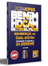2024 KPSS Eğitim Bilimleri Rehberlik ve Özel Eğitim Tamamı Çözümlü 24 Deneme 