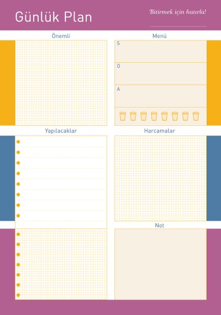 Günlük Planlayıcı 6