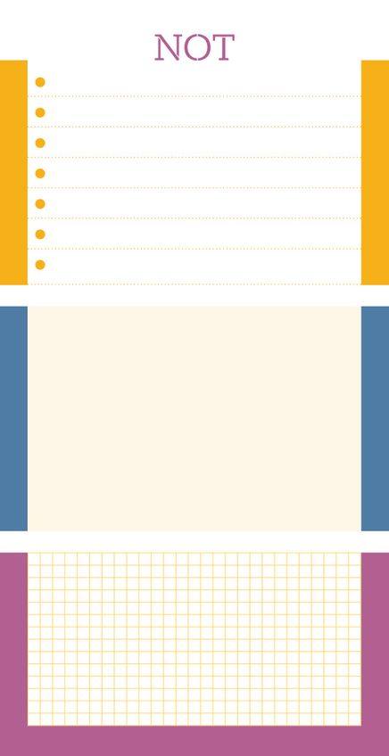 Not Defteri 3 - Bloknot