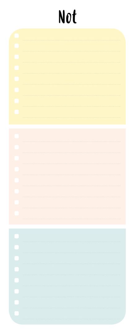 Not Defteri 4 - Bloknot