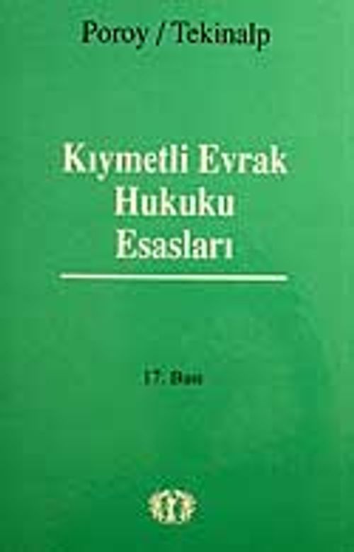 Kıymetli Evrak Esasları