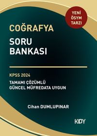 KPSS Coğrafya Soru Bankası