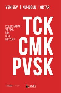 TCK - CMK - PVSK Kolluk, Müdafi ve Vekil İçin Ceza Mevzuatı