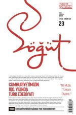 Söğüt - Türk Edebiyatı Dergisi Sayı 23 Eylül - Ekim 2023