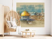 Kudüs Mega Poster 108 Adet Duvar Poster Seti Oda Dekoru