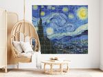 Van Gogh Yıldızlı Geceler Mega Poster 108 Adet Duvar Poster Seti Oda Dekoru